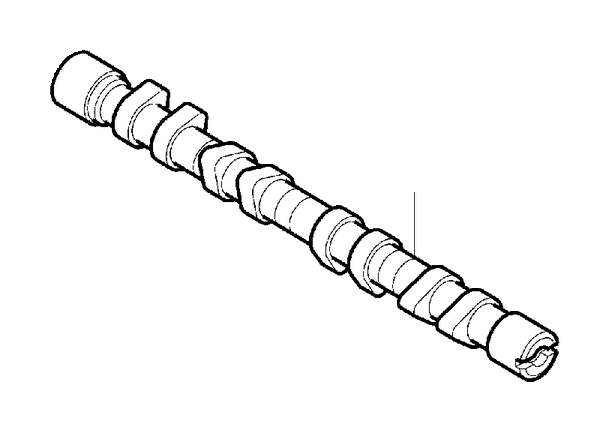 Volvo Xc Engine Camshaft A Lobed Shaft Used To Open