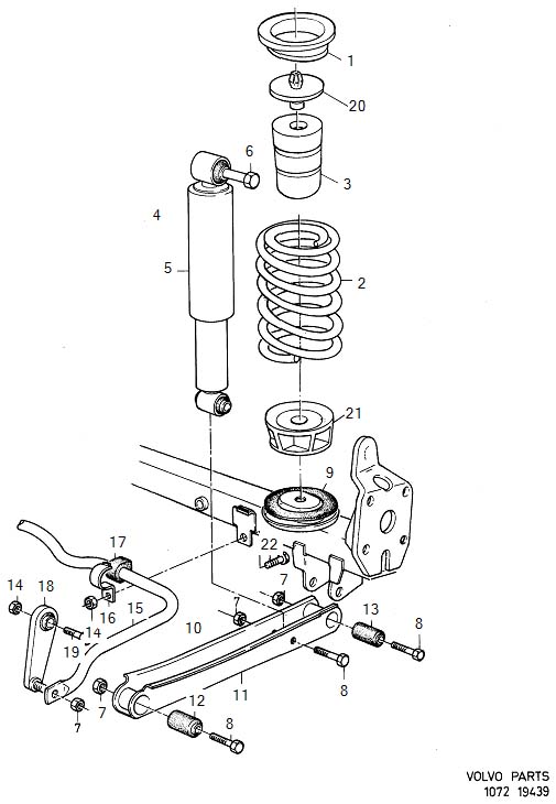 985187 - Flange-screw Cv axle shaft support bearing bolt. Flange ...