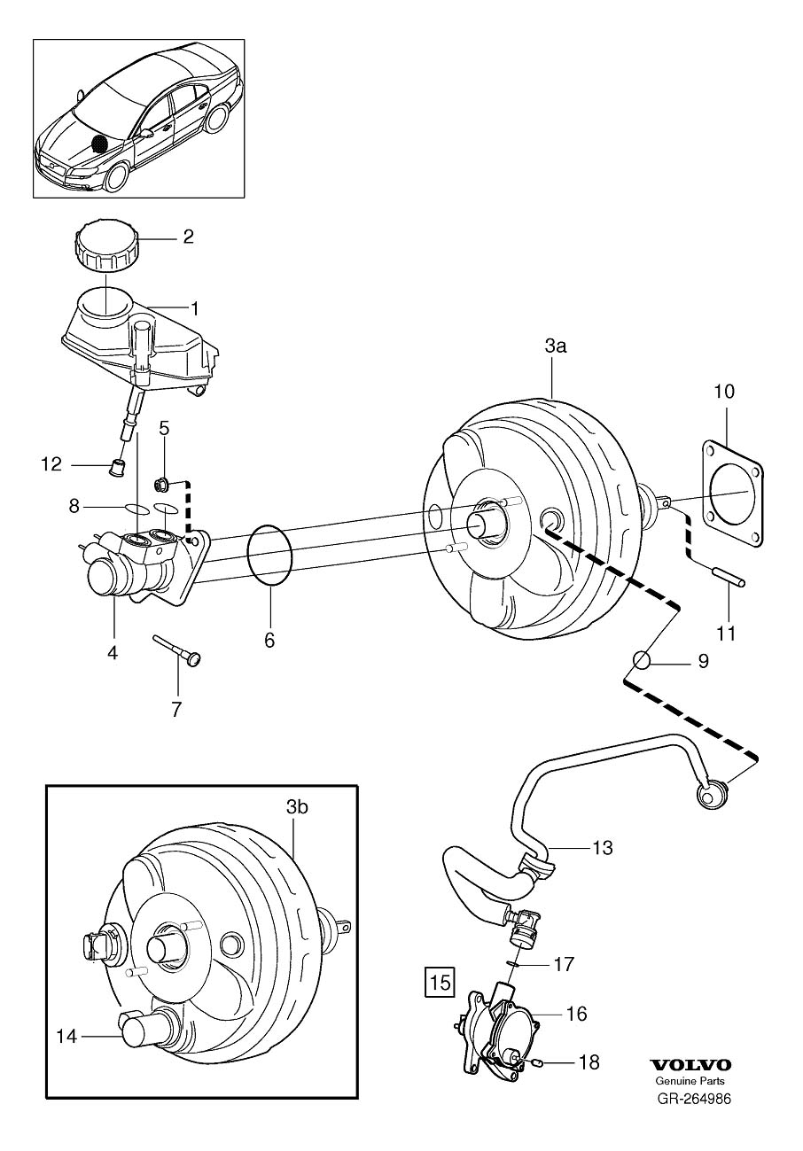 volvo XC40 Sealing - 30769204 | Volvo Parts Webstore, Oak Park IL