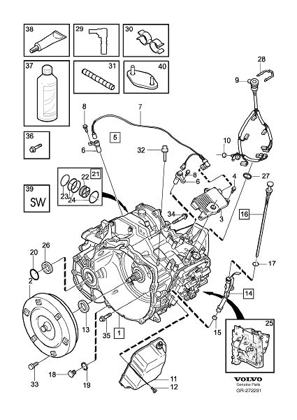 9495017 - Volvo Sealing ring | Volvo Parts Webstore, Oak Park IL