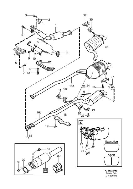 Volvo XC90 Bracket - 30733110 | Volvo Parts Webstore, Oak Park IL