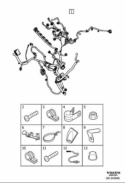 30761845 - Volvo Wiring harness | Volvo Parts Webstore, Oak Park IL