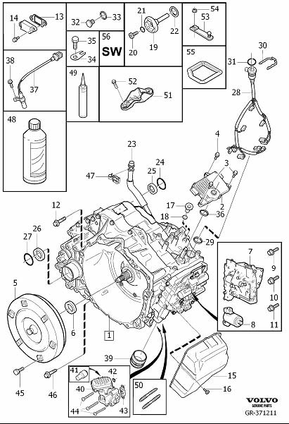 Volvo S60 Automatic Transmission Control Solenoid - 31325005 | Volvo ...