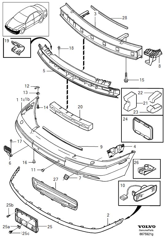 2023 Volvo Absorber - 30854963 | Volvo Parts Webstore, Oak Park IL