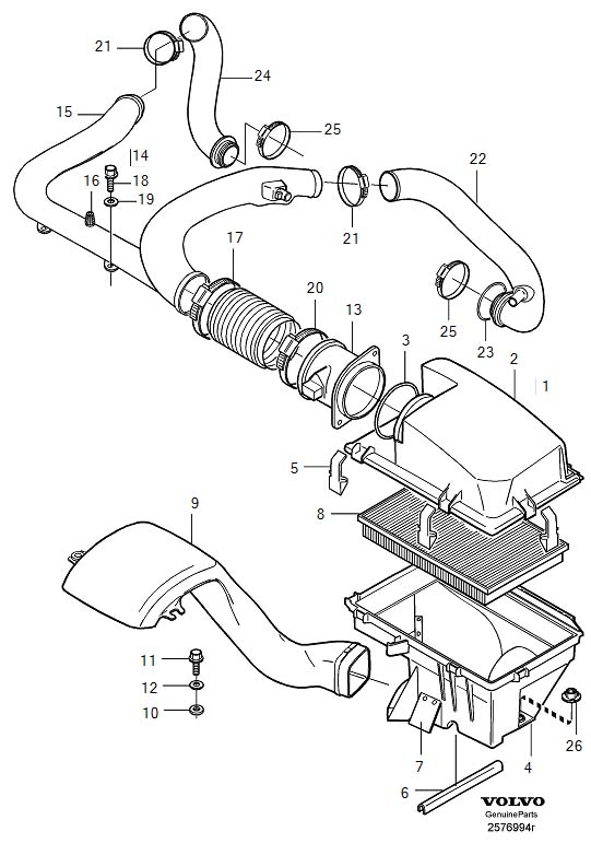 985712 - Charge-air-cooler-pipe-clamp-hose-clamp Charge Air Cooler Pipe ...